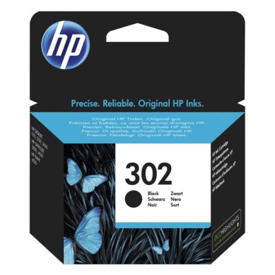 ΜΕΛΑΝΙ HP INK 302 BLACK (ΜΑΥΡΟ) 190 ΣΕΛΙΔΕΣ (F6U66AE)