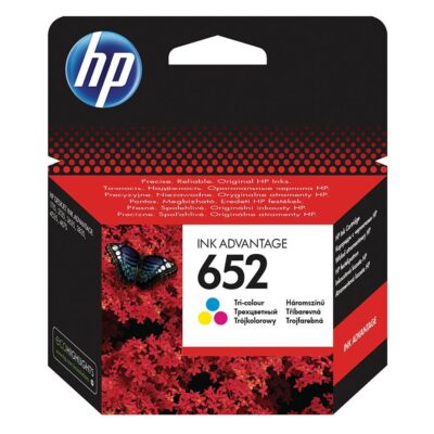 ΜΕΛΑΝΙ HP INK 652 TRI-COLOUR (ΕΓΧΡΩΜΟ) 200 ΣΕΛΙΔΕΣ (F6V24AE)