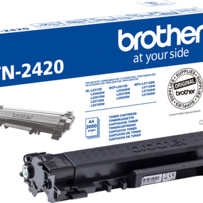 TONER CARTRIDGE BROTHER TN2420 BLACK (ΜΑΥΡΟ) 3.000 ΣΕΛΙΔΕΣ