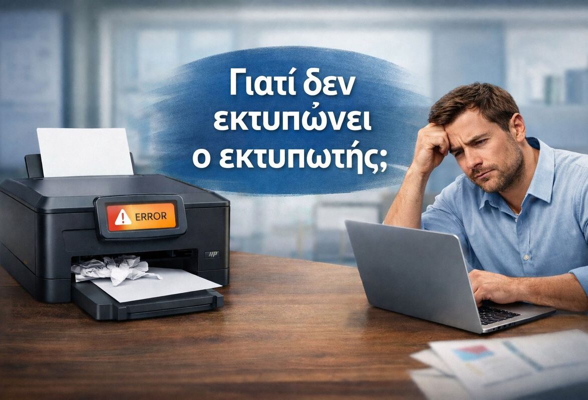 Ο ΕΚΤΥΠΩΤΗΣ ΔΕΝ ΕΚΤΥΠΩΝΕΙ