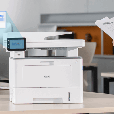 ΠΟΛΥΜΗΧΑΝΗΜΑ ΑΣΠΡΟΜΑΥΡΟ LASER G&G GM4210DW